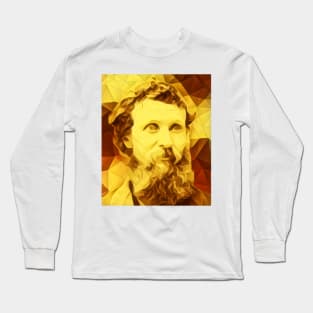 John Muir Golden Portrait | John Muir Artwork 11 Long Sleeve T-Shirt